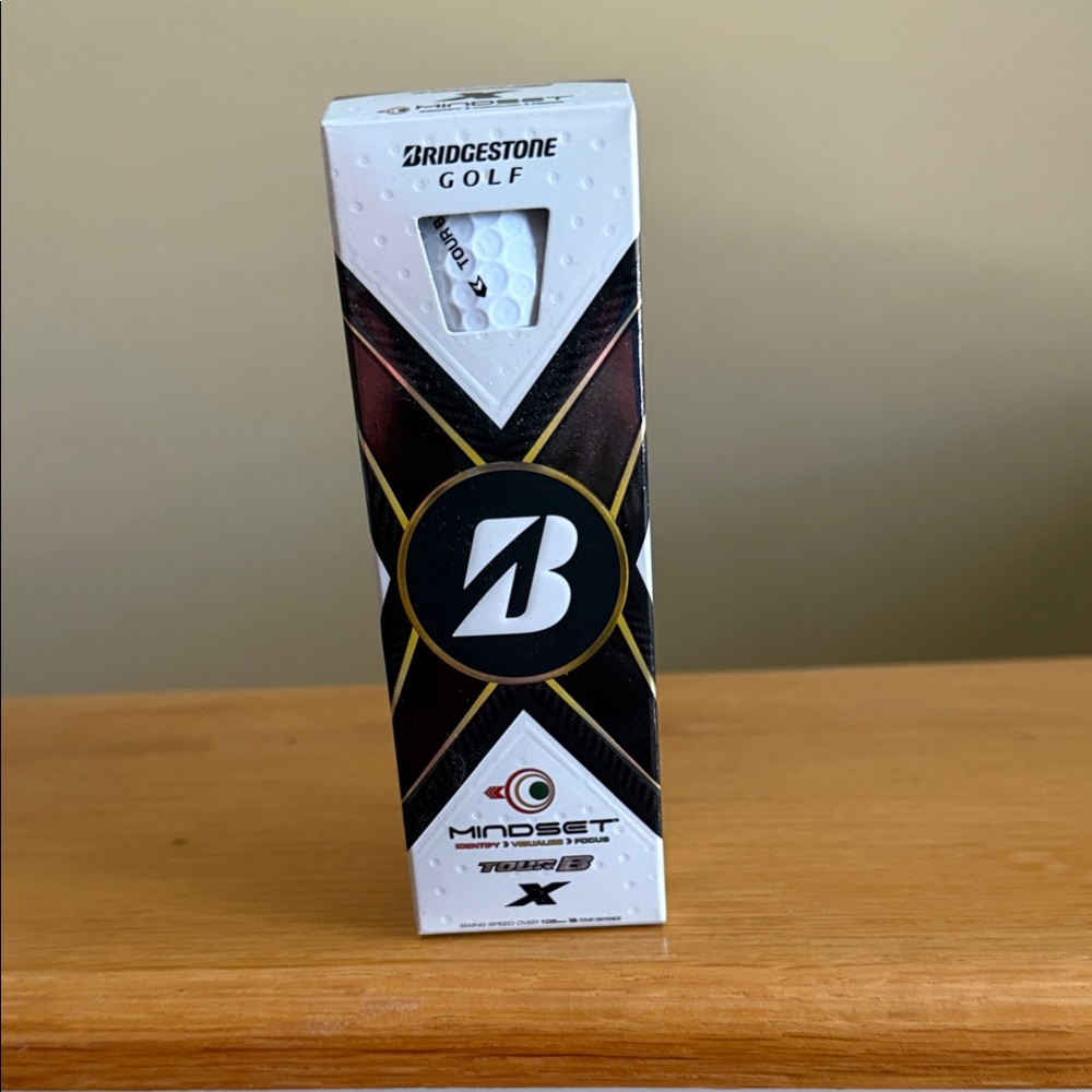 Bridgestone Golf Balls - Mindset Tour B X (NEW)